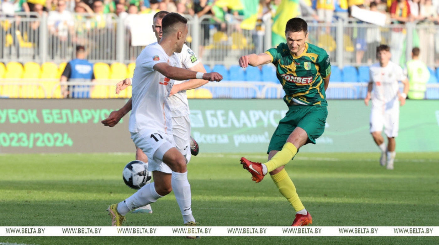 Гродненский "Неман" второй раз выиграл Кубок Беларуси по футболу