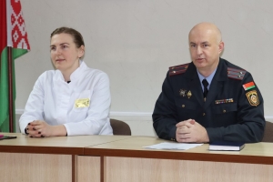 Начальник РОВД встретился с медиками