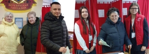 Досрочное голосование стартовало на участке номер три в Березинской гимназии