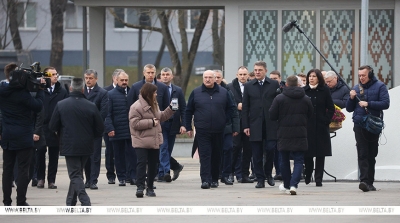 "Это народный парк". Лукашенко ознакомился с инфраструктурой парка имени 50-летия Великого Октября