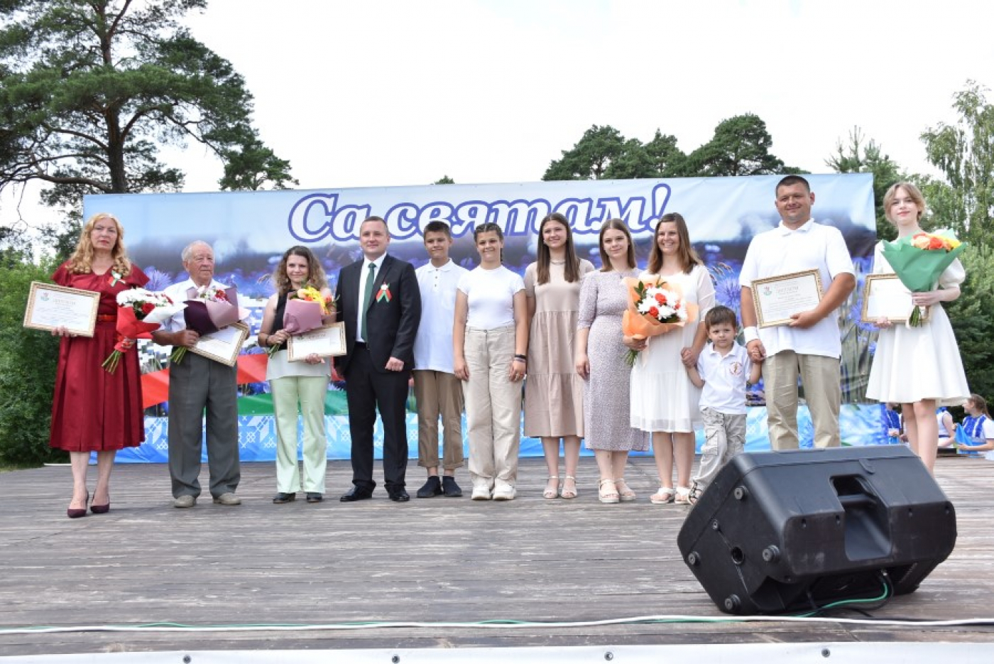 Бярэзінцы святкуюць Дзень Незалежнасці!