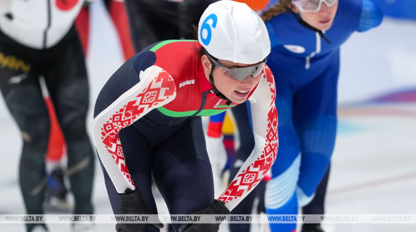 Белорусские конькобежцы завоевали пять наград международного турнира в Иркутске