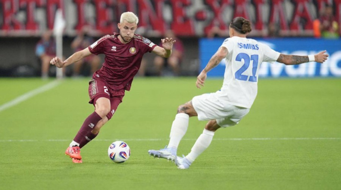 Белорусские футболисты проиграли грекам в отборочном турнире чемпионата мира