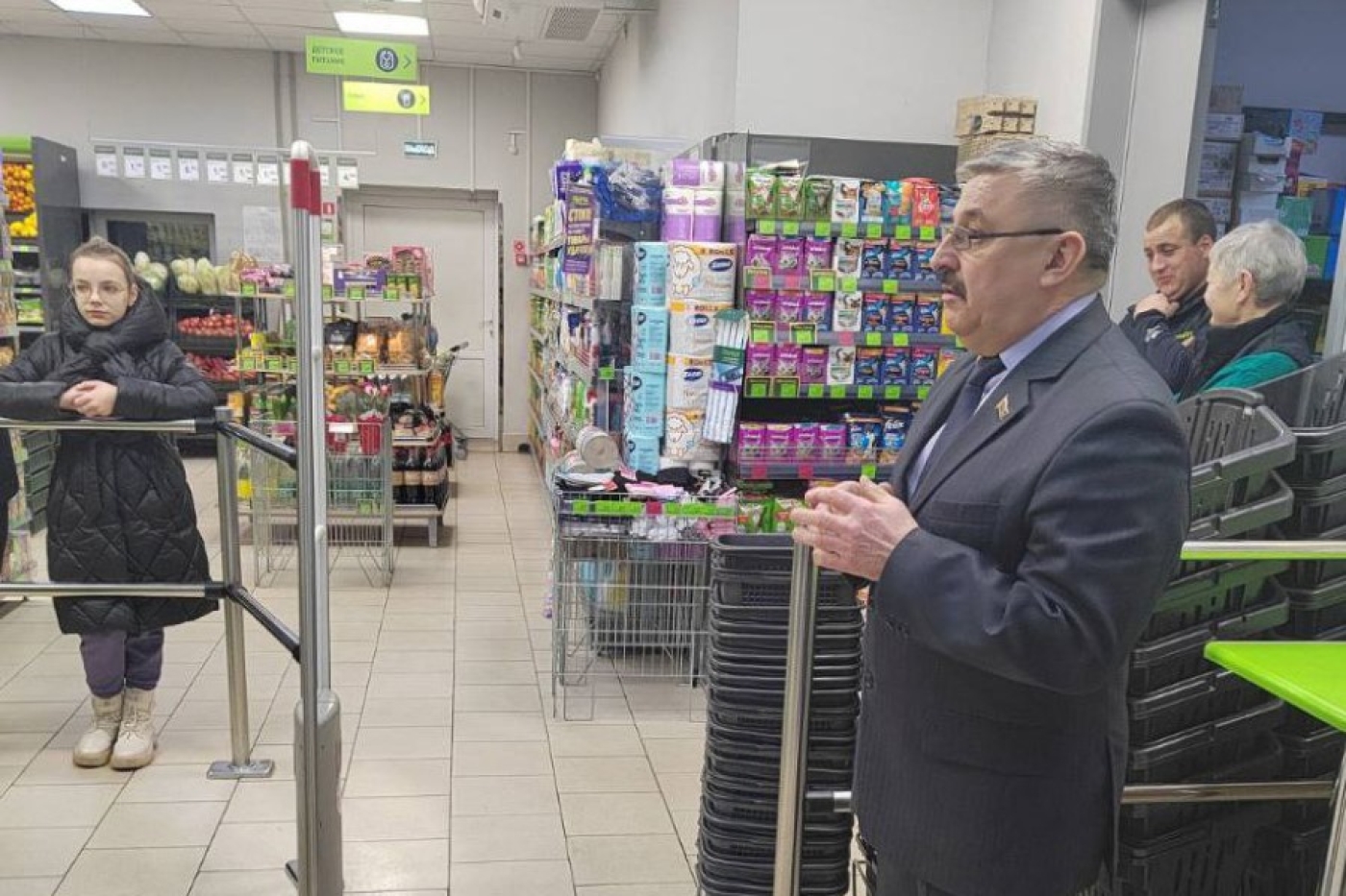 Виктор Лашковский встретился с коллективом "Евроопта"