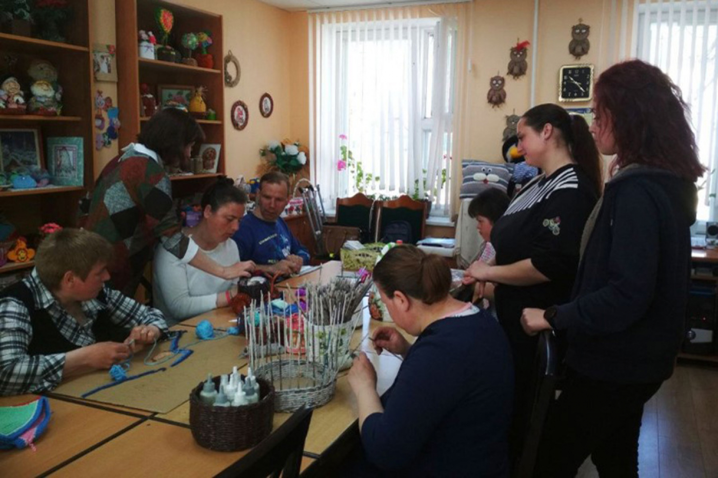 Мастер-класс от руководителей кружковой работы и инструкторов по трудовой терапии на базе отделения дневного пребывания для инвалидов ГУ "Березинский ТЦСОН"