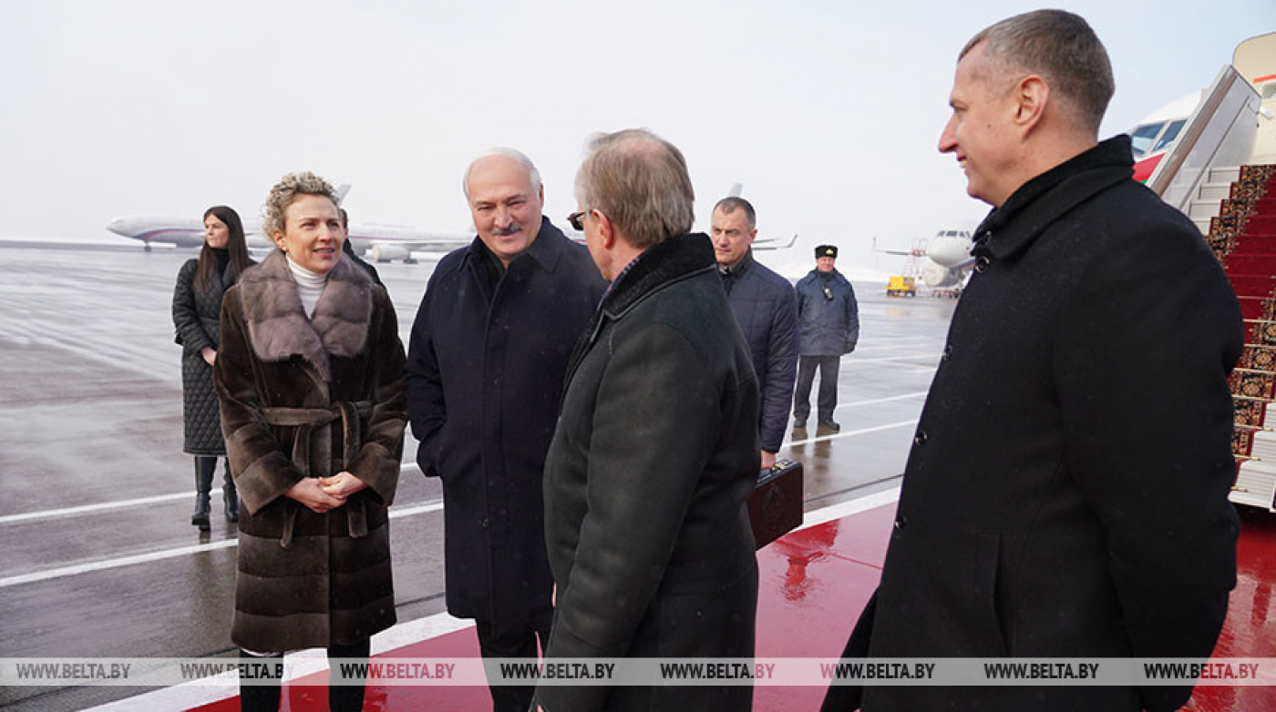 Лукашенко прибыл в Москву на переговоры с Путиным