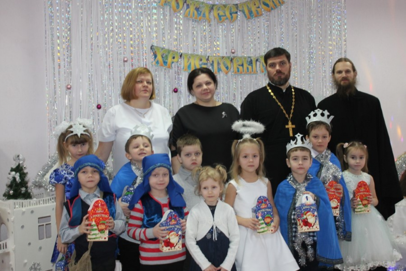 Калядная сустрэча ў садку