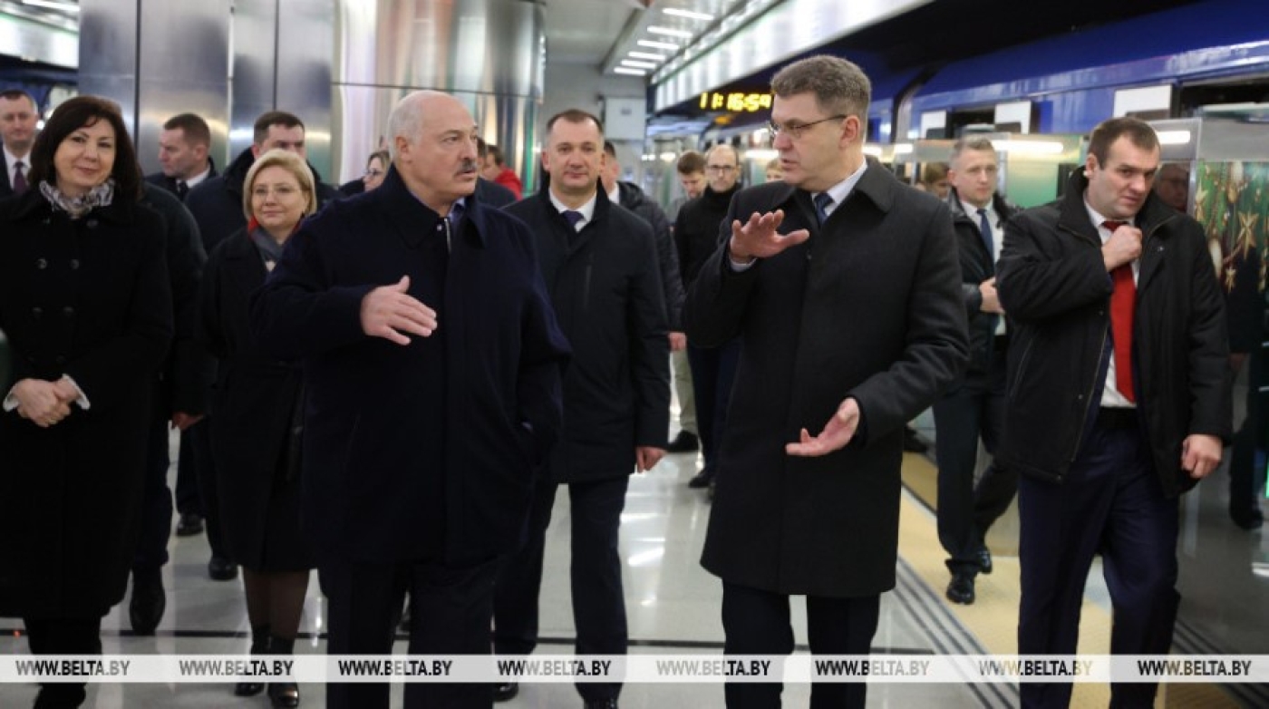 "Не надо под землю загонять дворцы". Лукашенко о подходах в строительстве метро