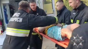 В Гродно спасатели вытащили 10-летнего мальчика из-под обрушившейся перегородки здания