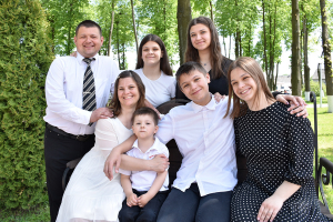 Сям’я Радзевічаў з верай, надзеяй і любоўю