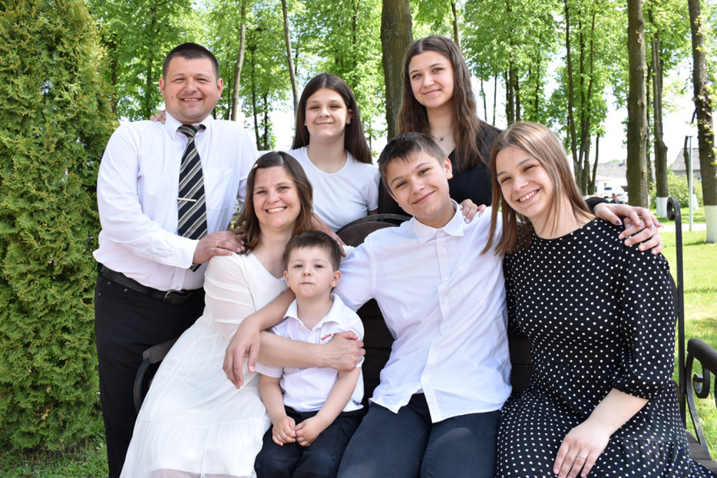 Сям’я Радзевічаў з верай, надзеяй і любоўю