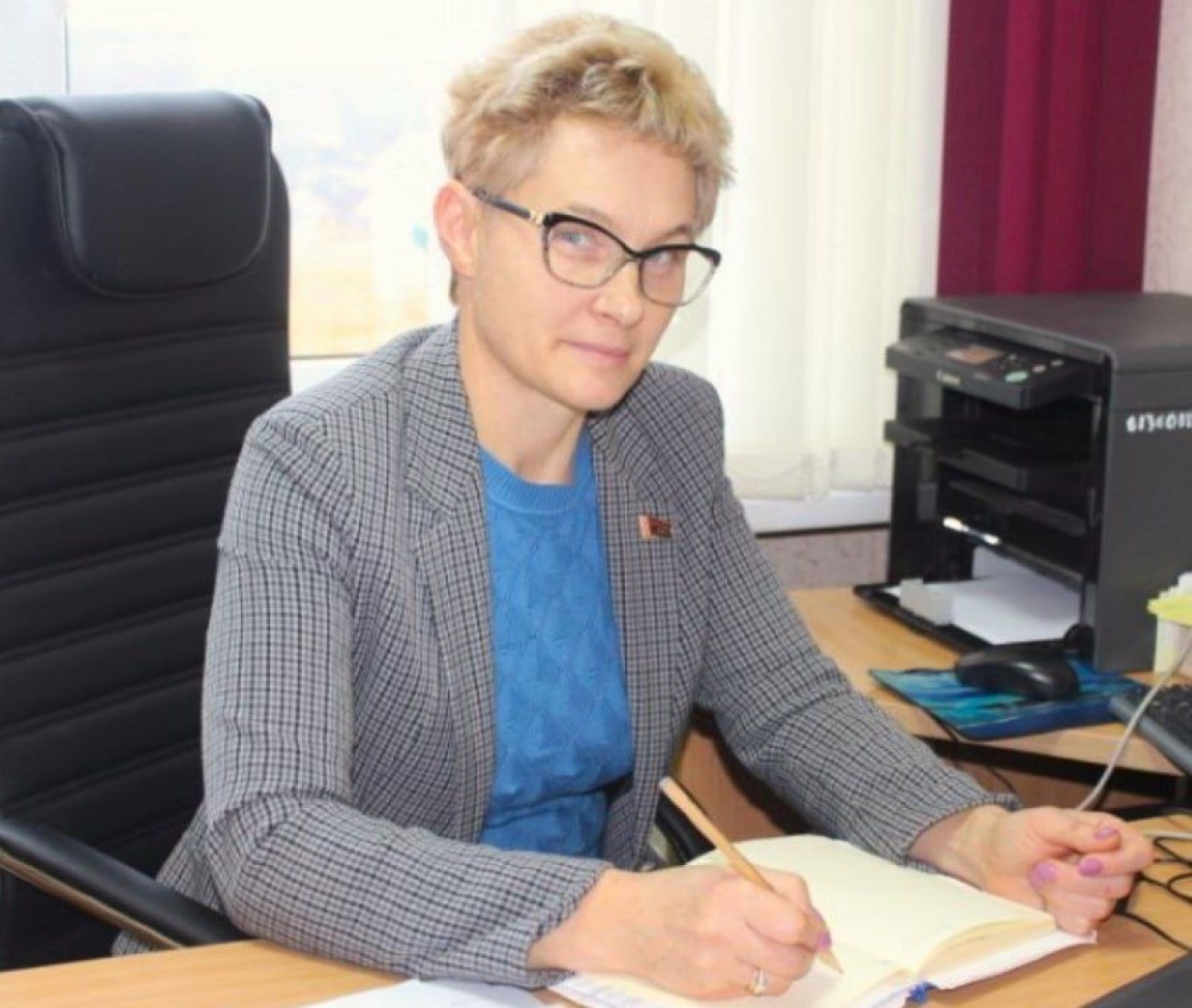 День рождения отмечает Алла Петрукович, начальник управления по образованию, спорту и туризму