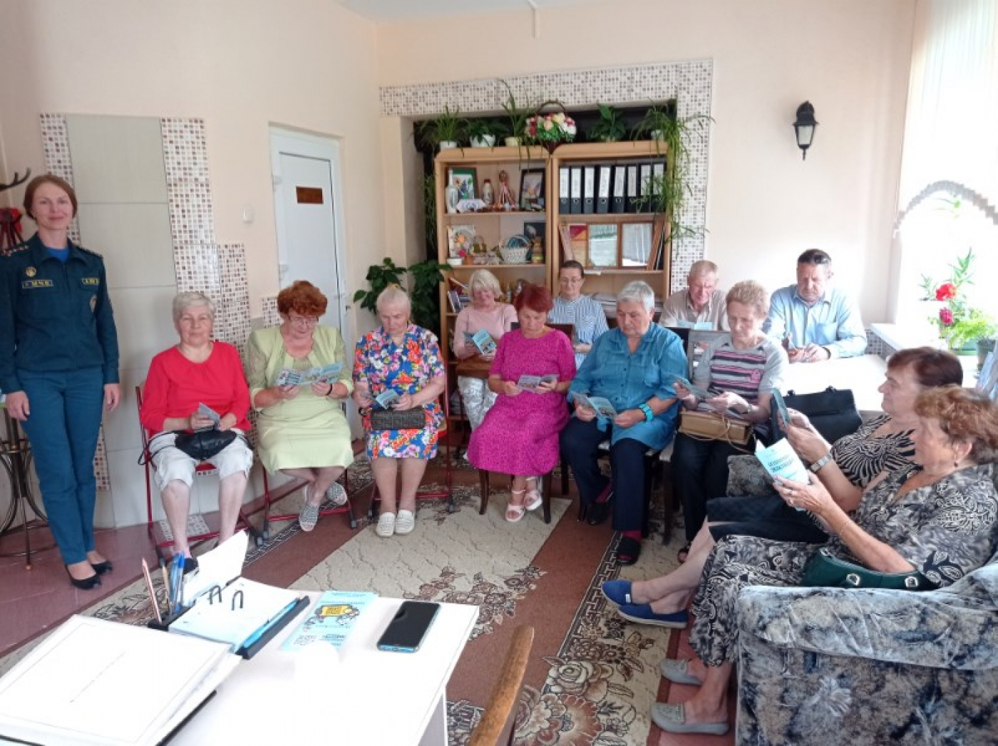 Встреча с инспектором РОЧС