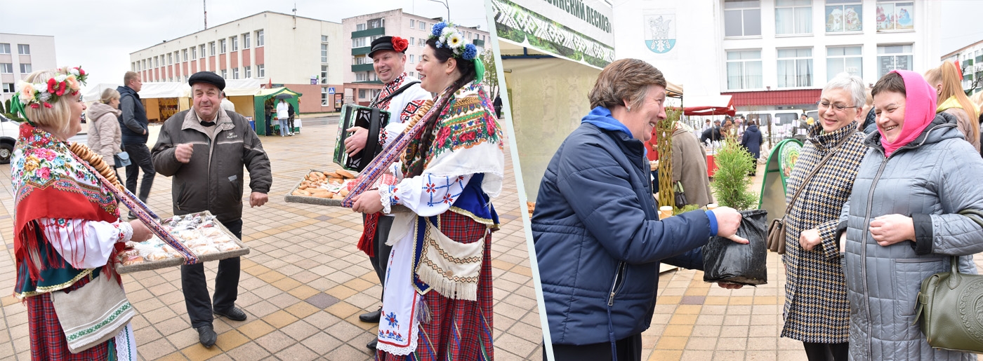 В Березино состоялась первая весенняя ярмарка
