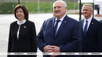 Лукашенко заслушал доклад Кухарева о благоустройстве Минска