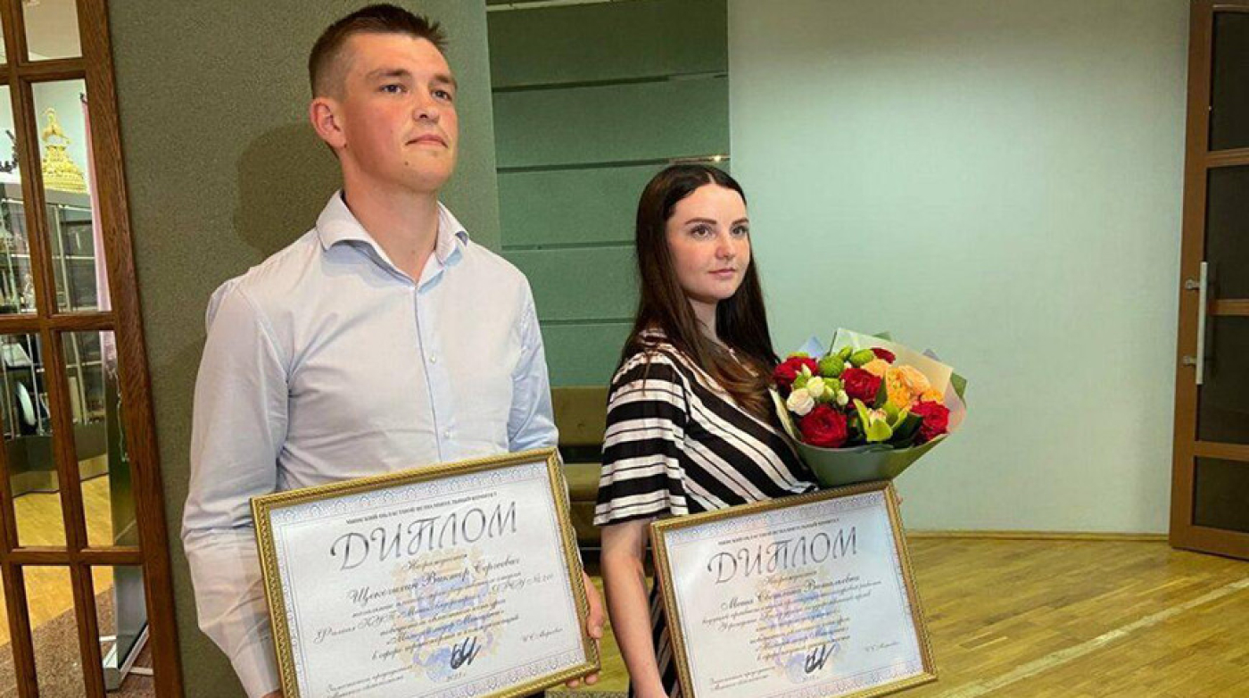 Победителей конкурса "Молодой лидер Минщины" чествовали в Миноблисполкоме