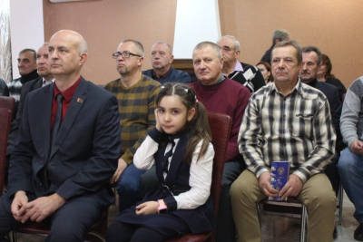 Чествование ветеранов милиции