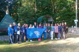 Благоустроили святой источник в д.Крупа