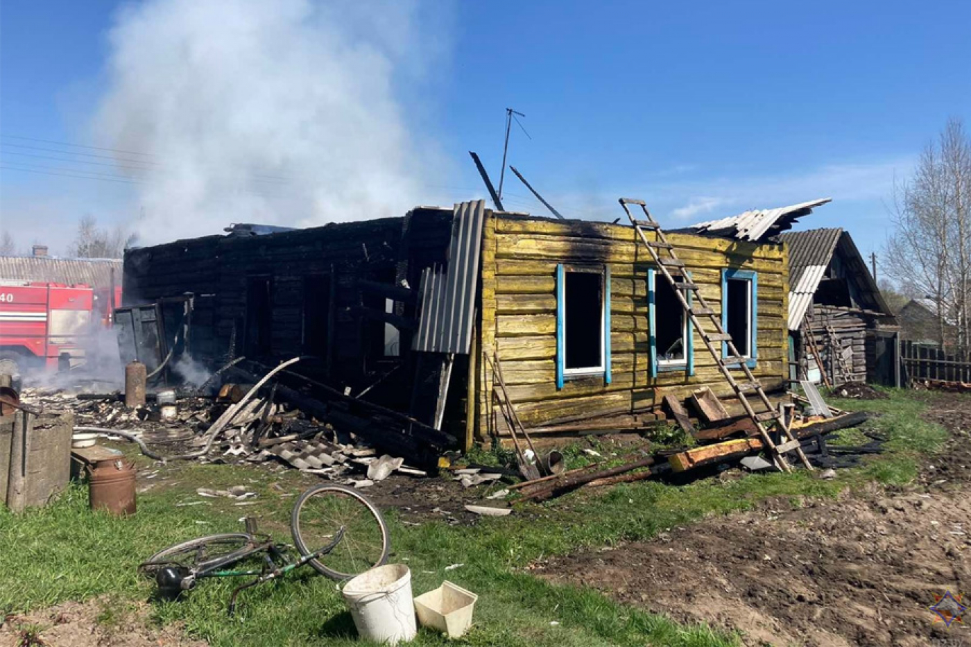 Пожары в Березинском районе