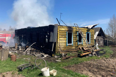 Пожары в Березинском районе