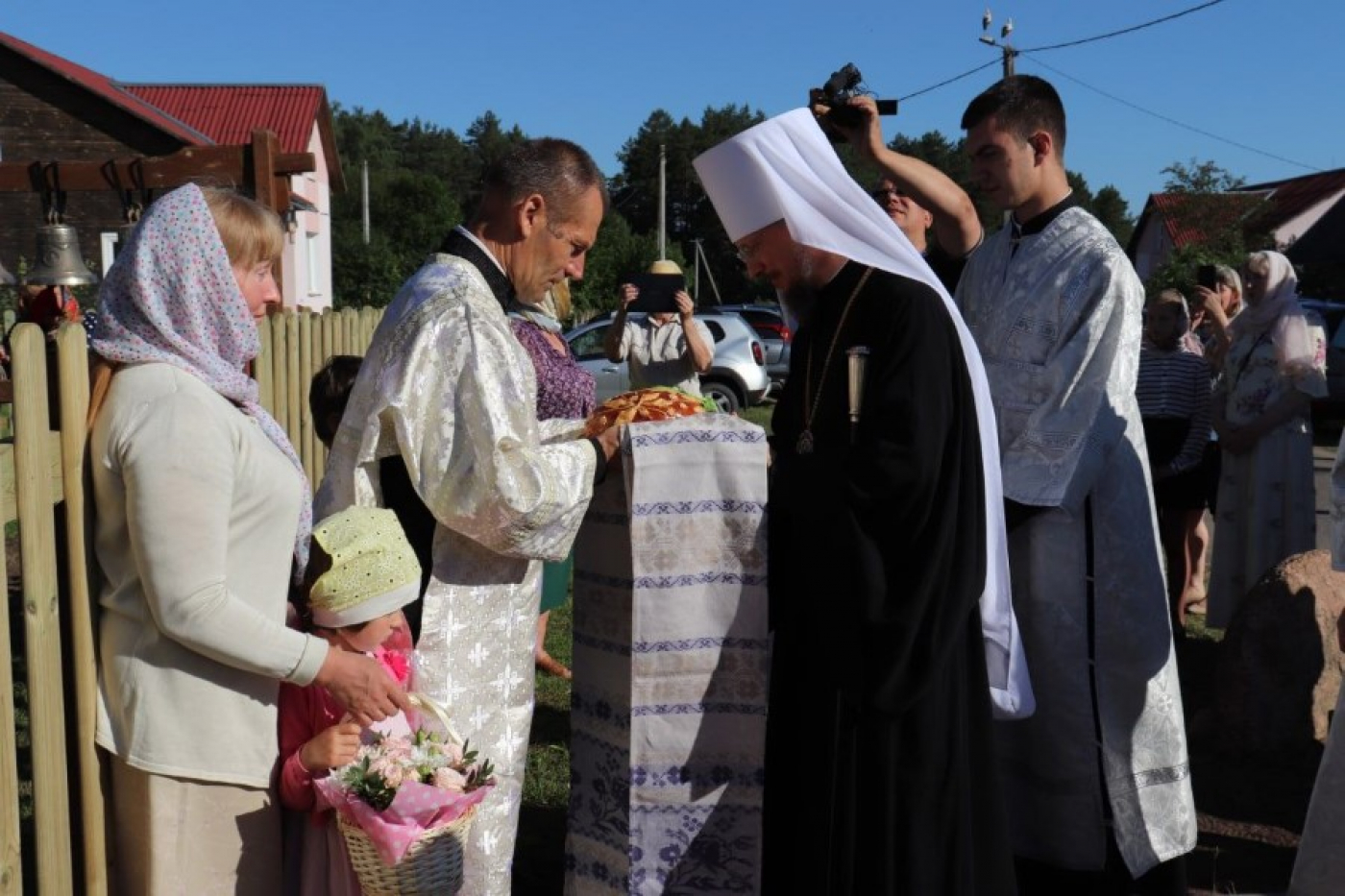 Освящение храма в Бродце