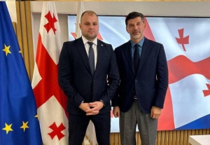 Евгений Булойчик обсудили вопросы дальнейшего взаимодействия и сотрудничества в футболе с министром спорта Грузии и мэром Тбилиси