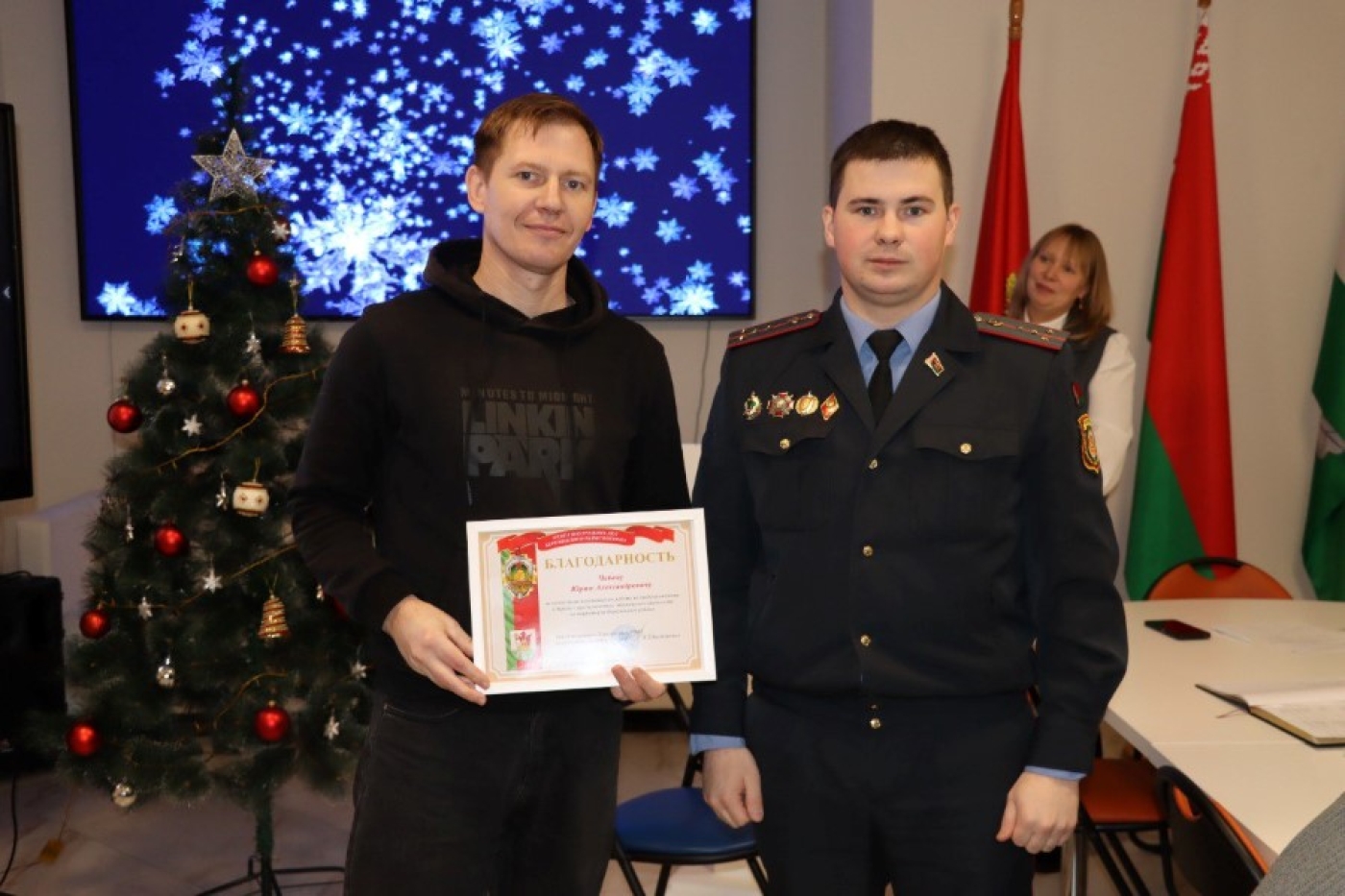 Состоялось заседание штаба добровольной дружины Березинского района