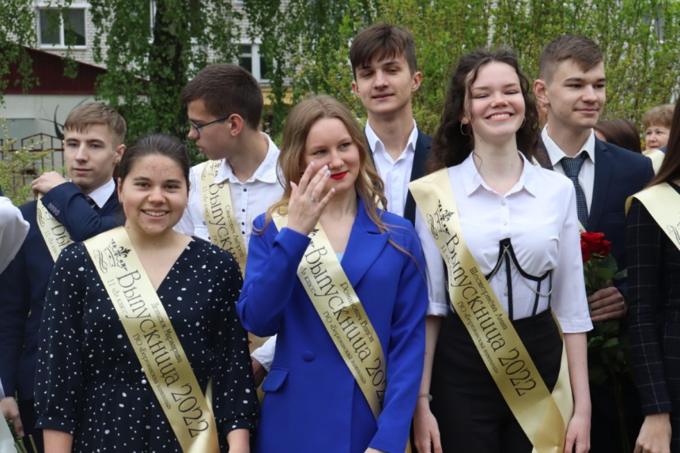 Апошні званок у гімназіі