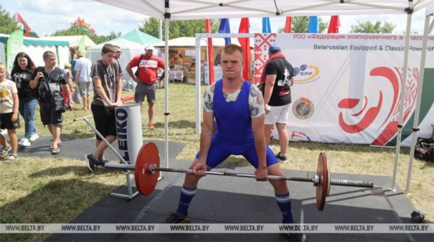 На празднике "Купалье" в Александрии развернули спортивную площадку к II Играм стран СНГ