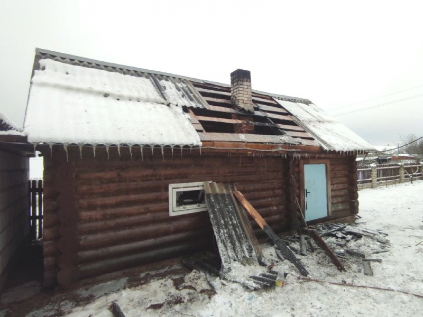 Два пожара в Рождество…