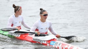 Худенко и Литвинчук победили на чемпионате Беларуси в байдарке-двойке на 500 метров