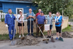 Березинские службы на субботнике