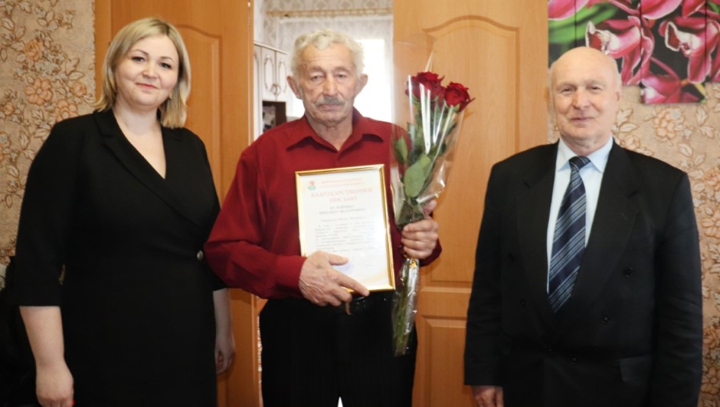 Орденоносцу Михаилу Булойчику – 75!