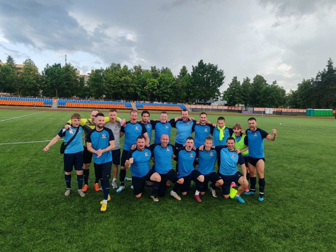 Вчера прошла игра Чемпионата Минской области по футболу "Березино" - "Вилия"