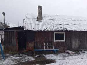 На пожаре в Березино погиб мужчина