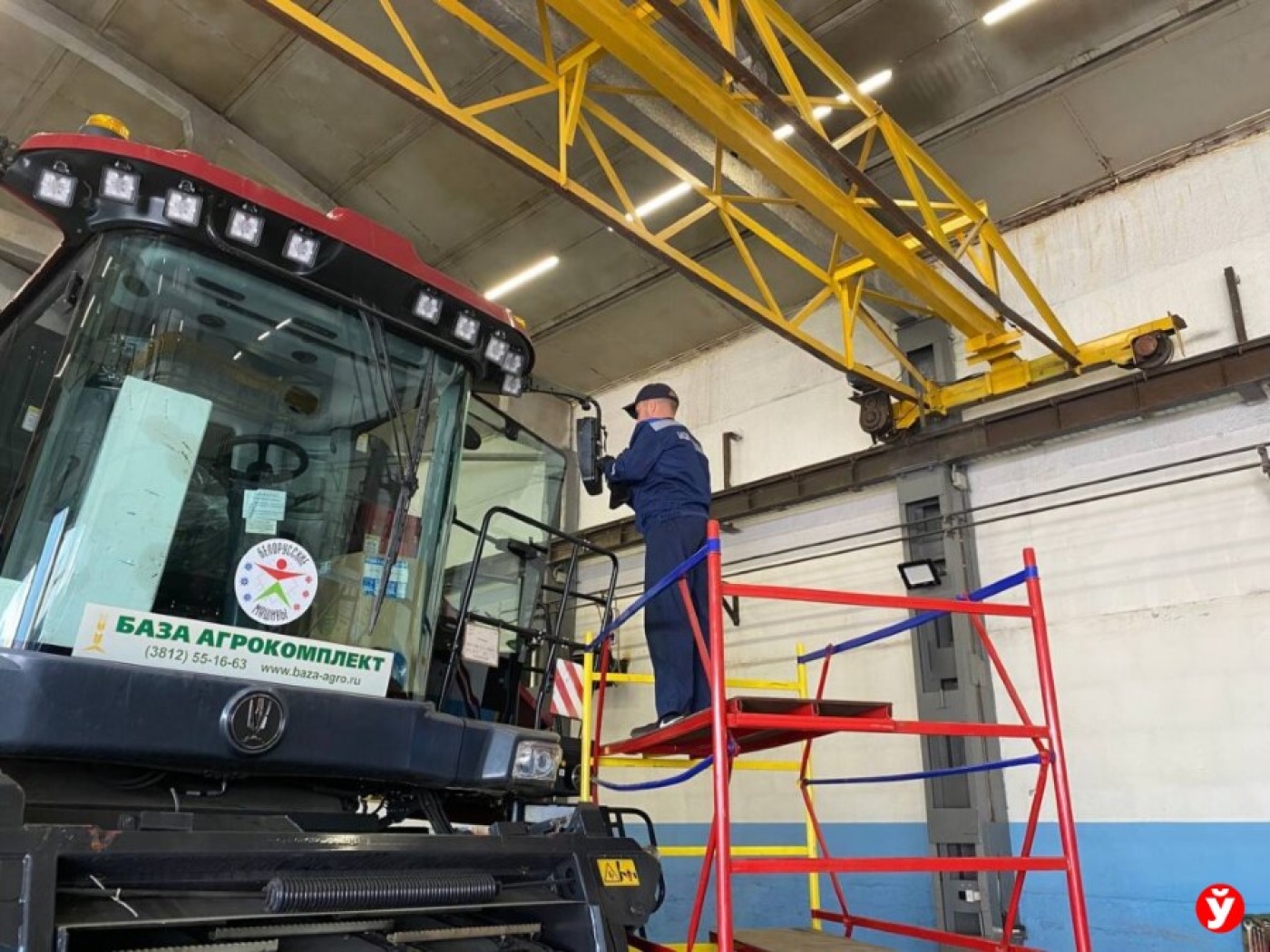 В Омске открылся новый выставочный зал белорусской техники