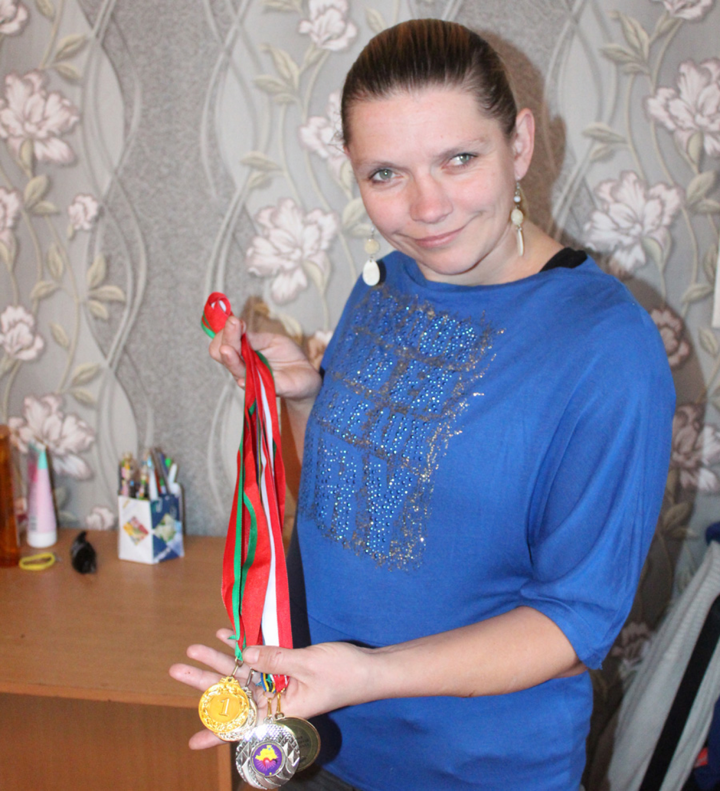 Вольга ніколі  не паддаецца адчаю