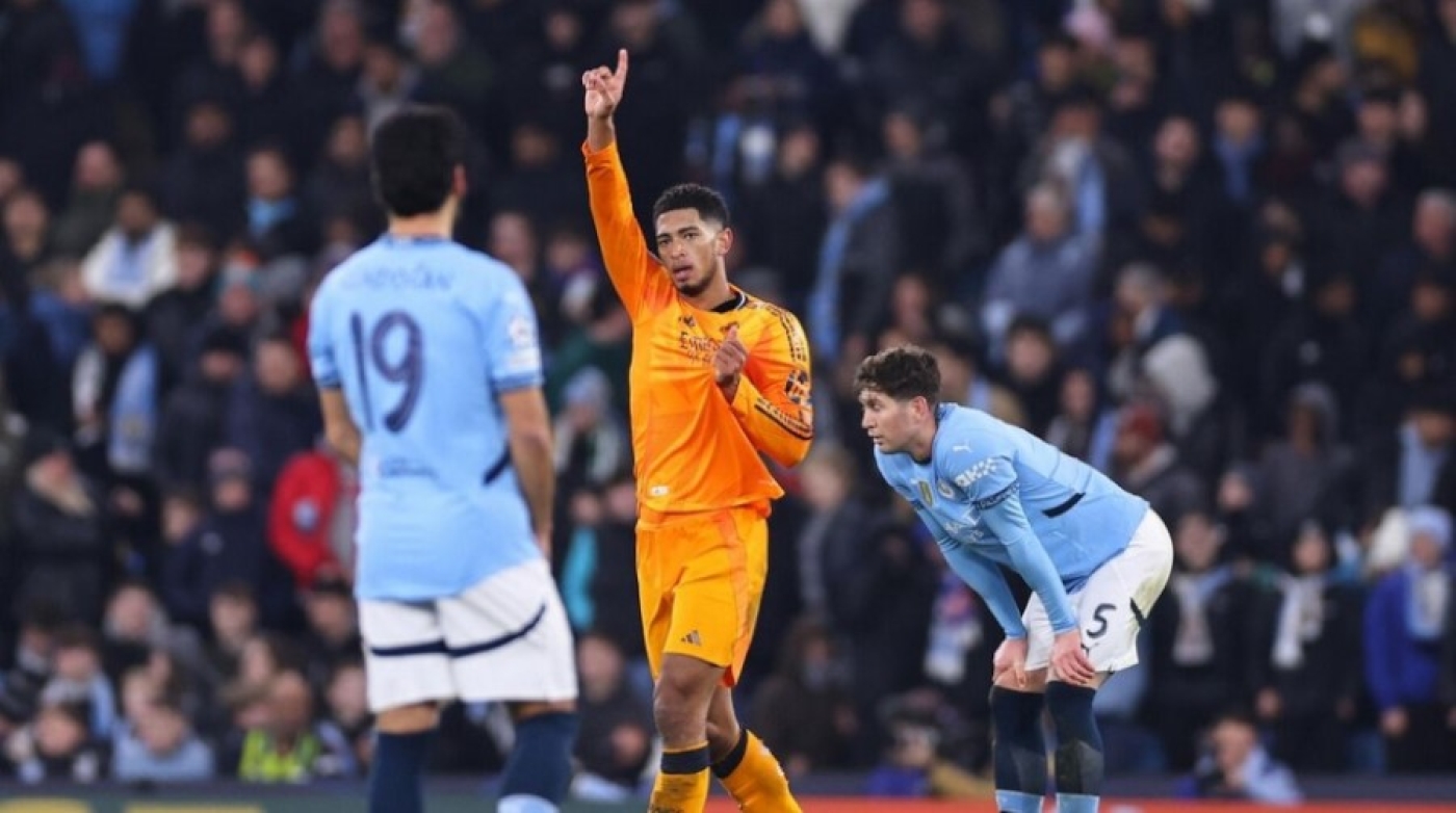 "Манчестер Сити" дома уступил "Реалу" в плей-офф Лиги чемпионов