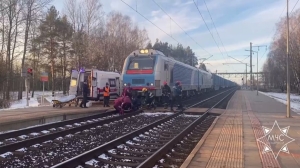 Женщина попала под поезд на станции Жодино-Южное