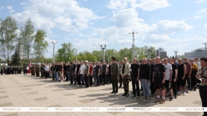 В Беларуси началась отправка в войска призванных на срочную военную службу