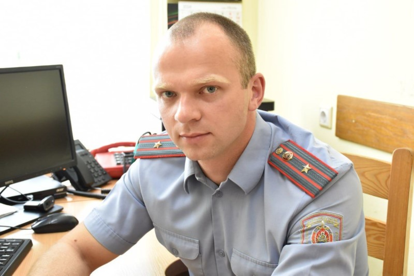 Новое назначение: начальником ИДН Березинского РОВД назначен майор Саков Вадим Викторович