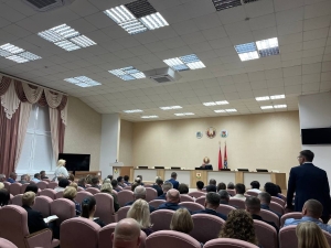 Сегодня прошло рабочее совещание под руководством главы района Андрея Соколовского