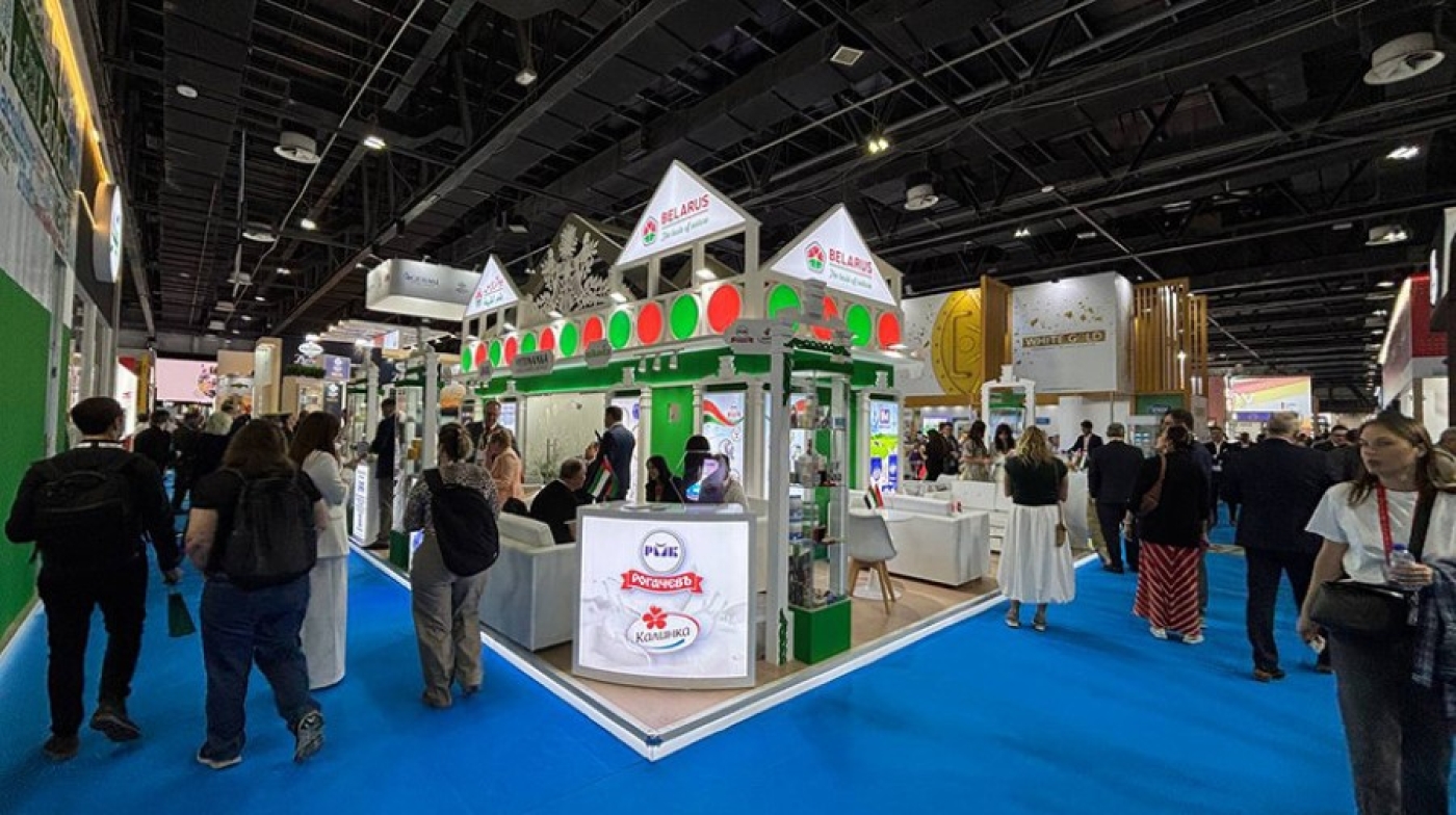 На продовольственной выставке Gulfood в Дубае продукцию презентовали 13 белорусских предприятий