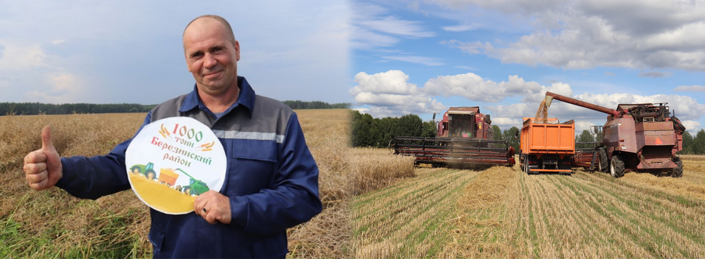 Ордэнам Пашаны адзначаны трактарыст-машыніст ААТ "Пагосцкі" Вячаслаў Кашлачоў