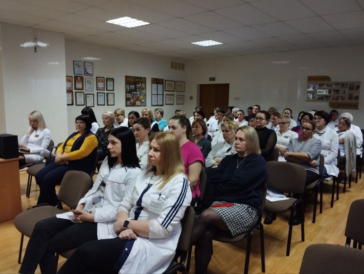 Единый день информирования прошел в коллективе ЦРБ