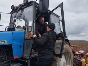 В Березинском районе продолжается посевная кампания