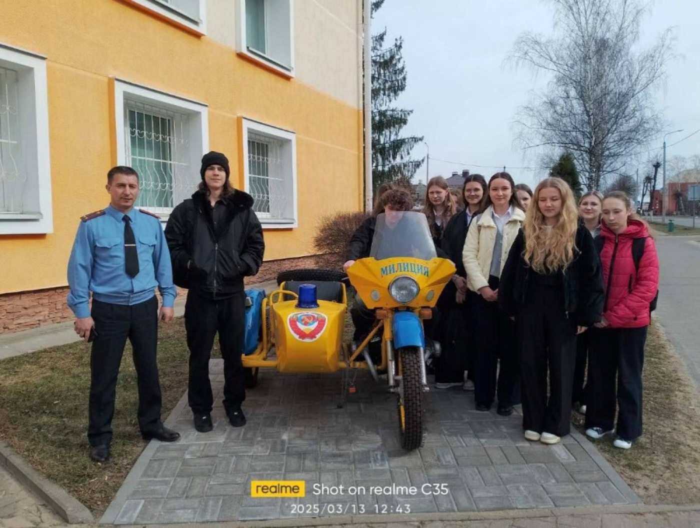 Ученики Березинской гимназии посетили Березинский отдел внутренних дел