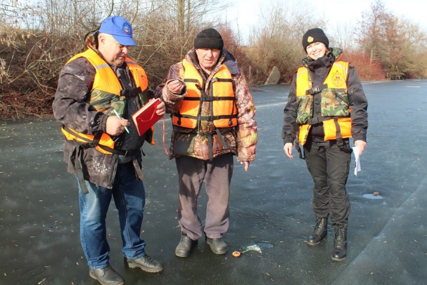 Якая рыбалка, калі лед трашчыць?..