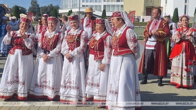 Каждая песня - от сердца. Более 400 исполнителей собрал Лидский хор-фест
