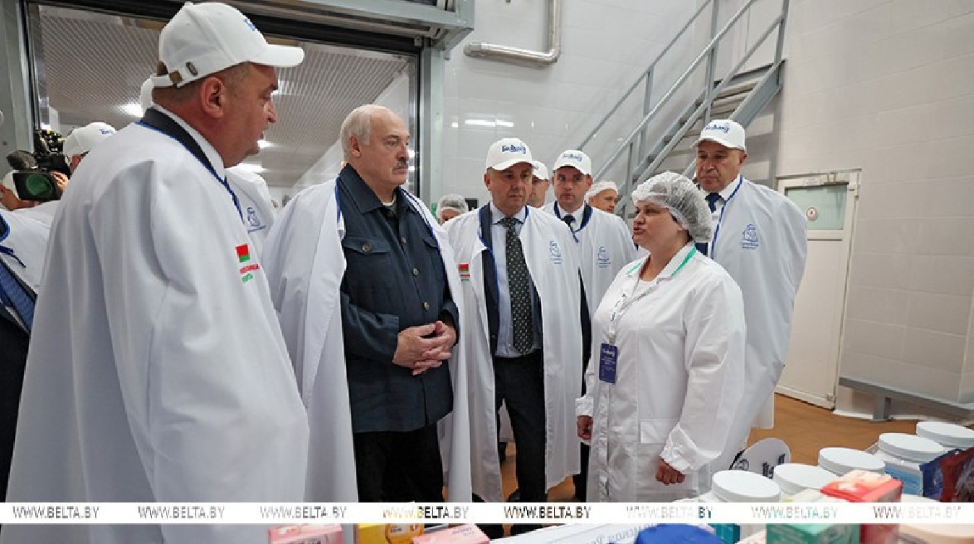 Область, район, предприятие. Подробности поездки Лукашенко в Волковысский район